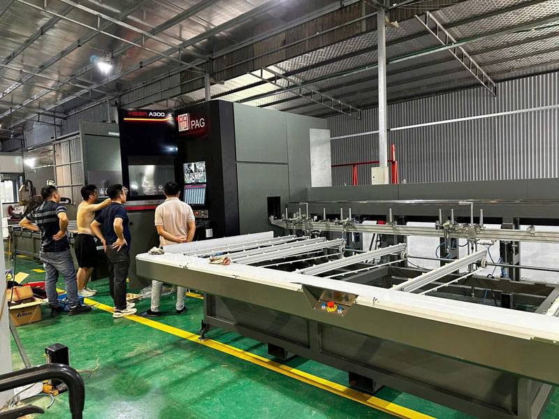 Chuyển giao dàn máy gia công trung tâm HEGA gần 4 tỷ tại Hà Nội| Công ty PAG