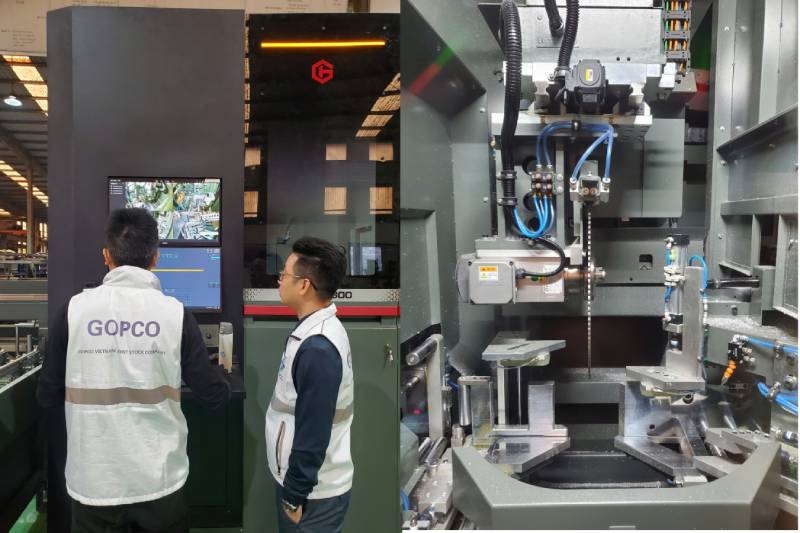 Dây chuyền gia công cửa nhôm HEGA cao cấp tại Hà Nam| Công ty CP Alumax VN
