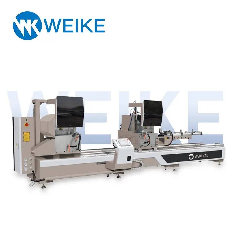 Máy cắt nhôm 2 đầu WEIKE lưỡi 550 WJM-CNC-550
