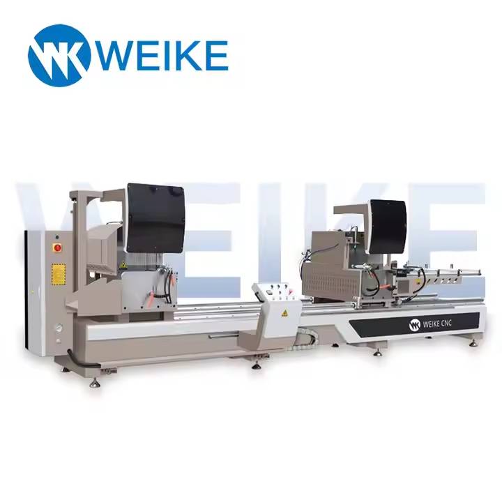 Máy cắt nhôm 2 đầu lưỡi 550 WEIKE WJMS-550×4200