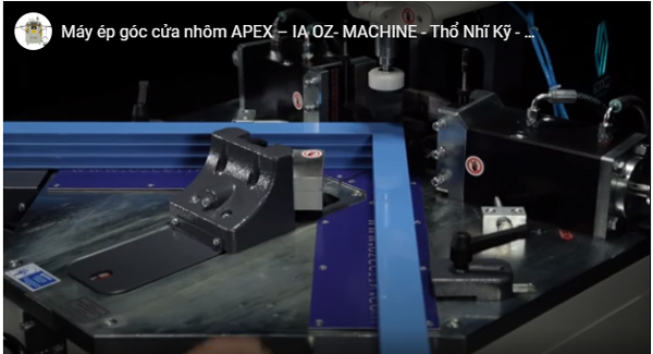 Máy ép góc cửa nhôm APEX – IA