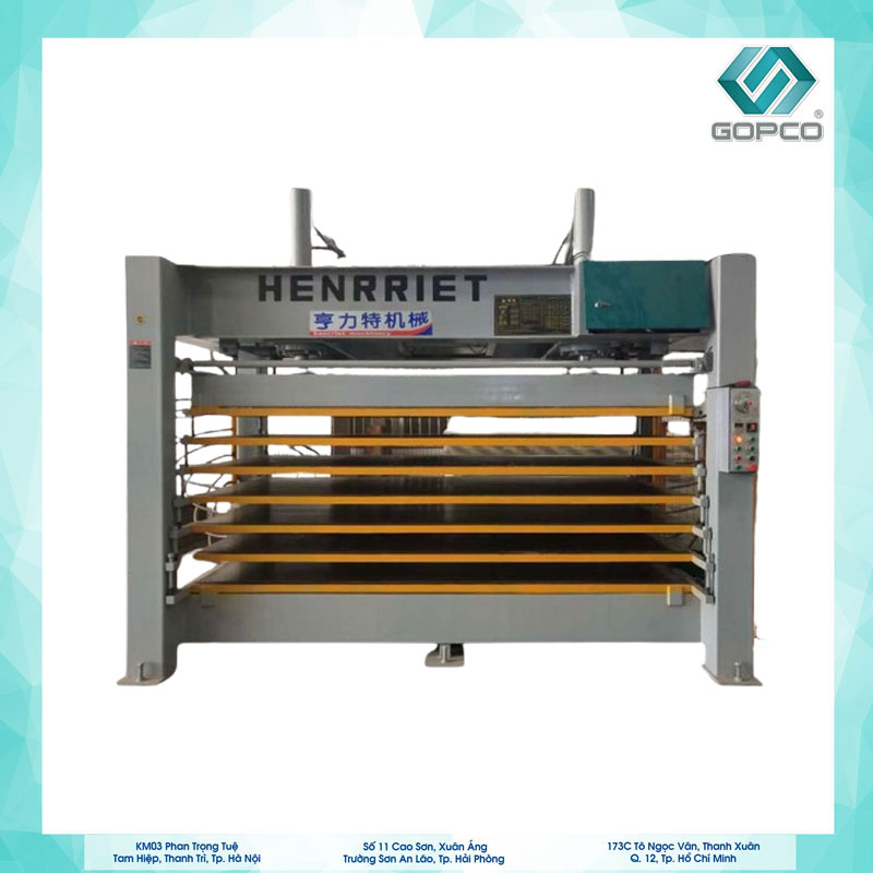 MÁY ÉP NHIỆT THUỶ LỰC HENRYTE HRY80T