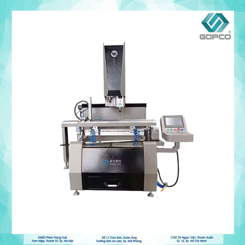 Máy phay CNC 2 đầu WEIKE WSZ2-CNC-800