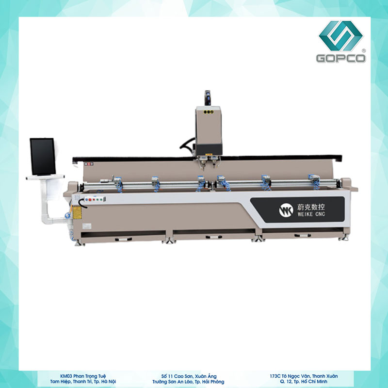 Máy phay CNC 2 đầu WEIKE WSZ2-CNC-3000